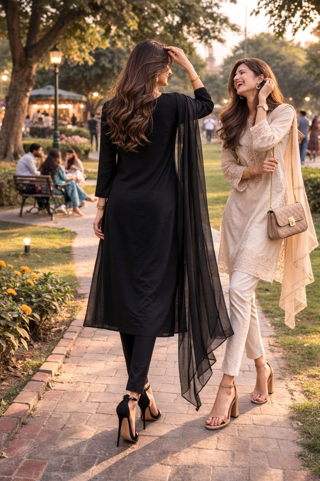 Adaa-Premium Dhanak Readymade 3-Piece Suit