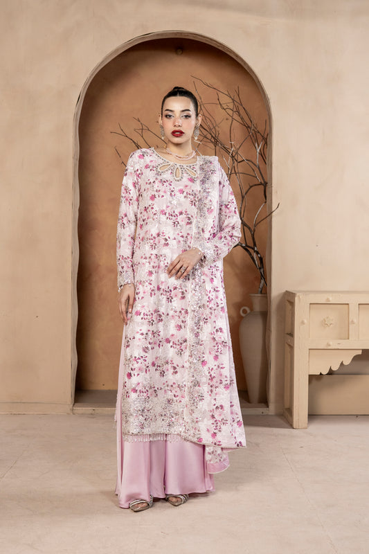 QL-PW2606-Premium Silk Readymade 3-Piece Suit