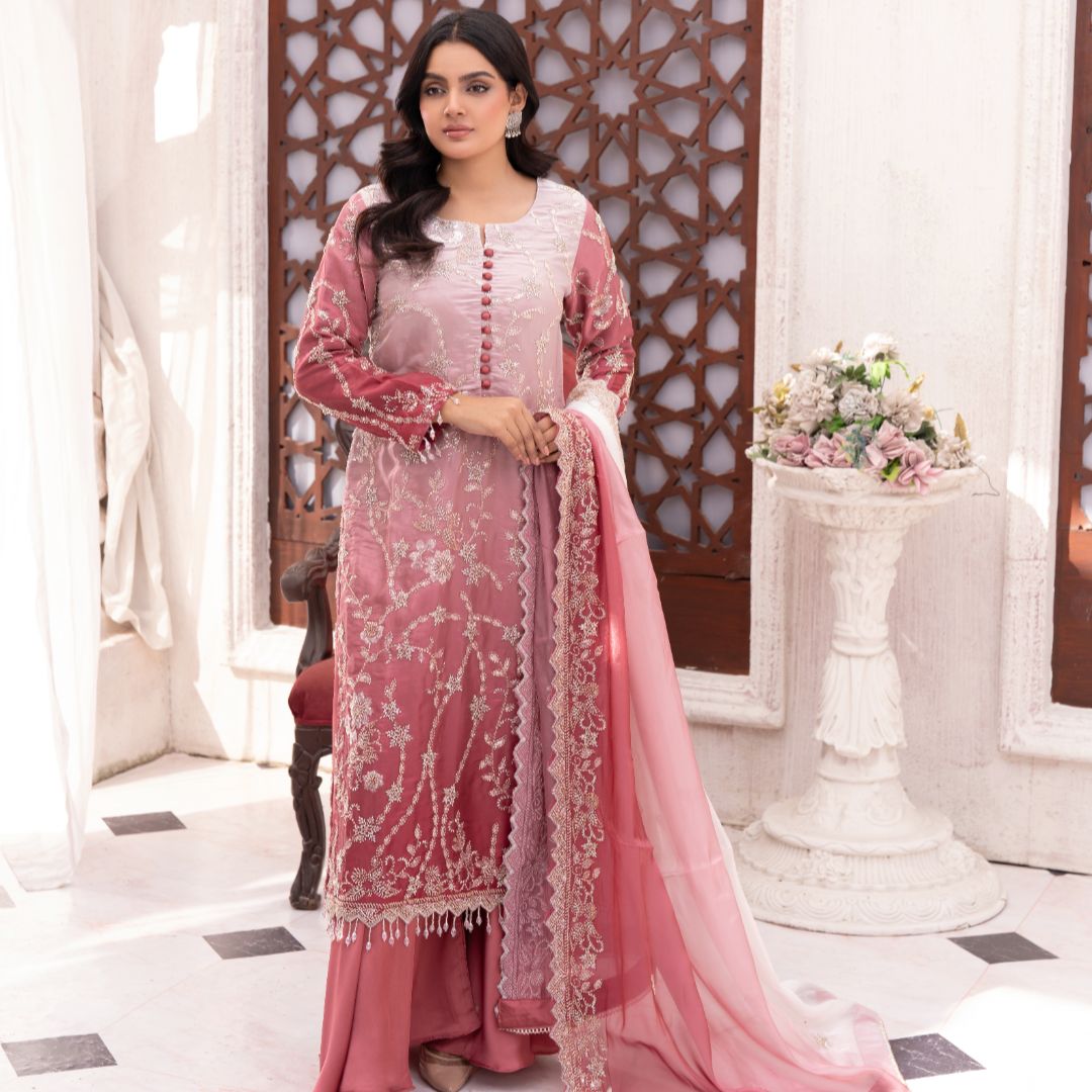 Jashan: Luxury Silk Readymade 3-Piece