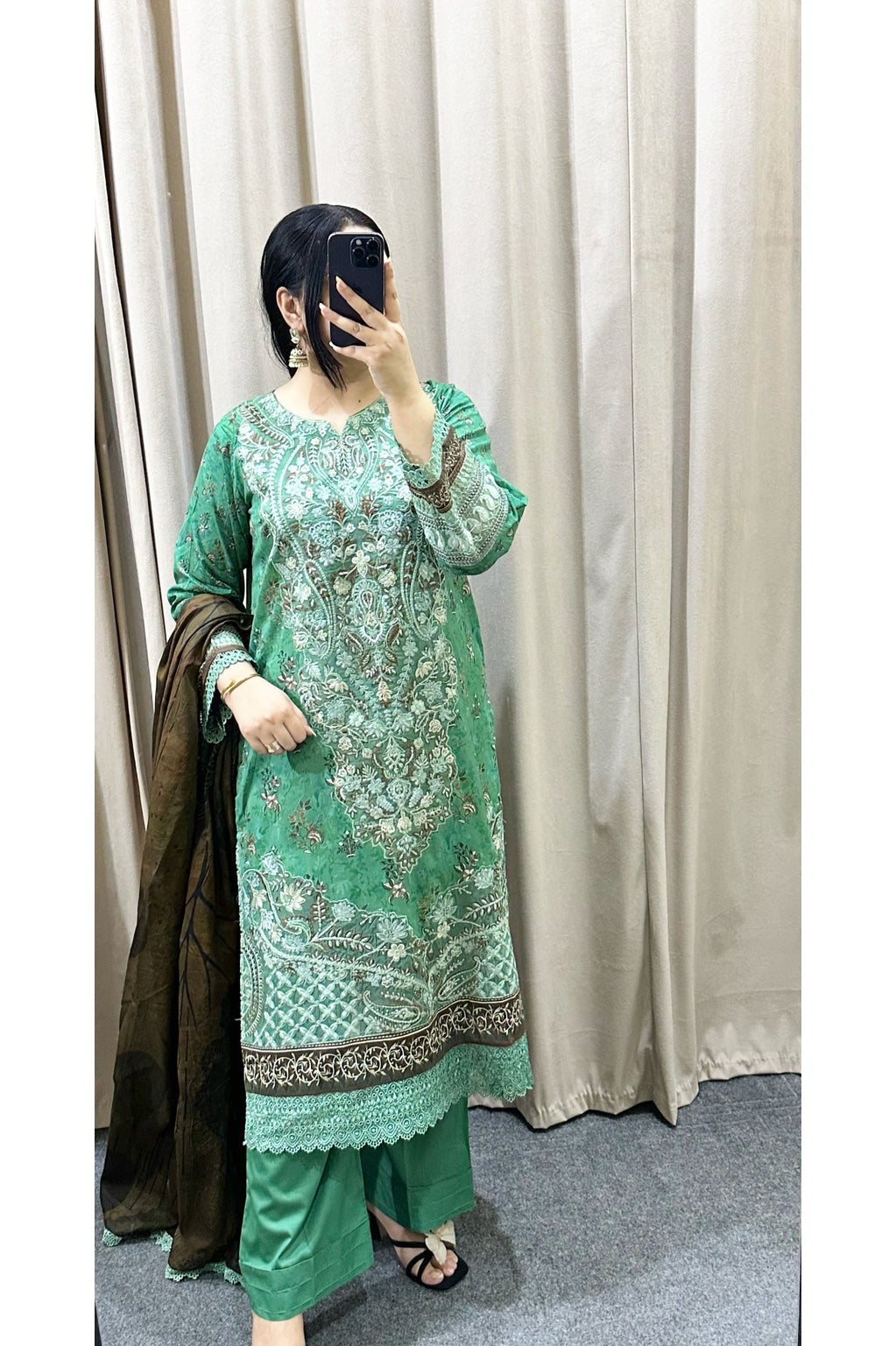 Zamurd Elegance (3-Piece) Ready to Wear Elegance
