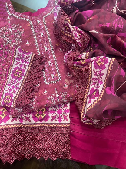 Haya Lawn 3-Piece Suit