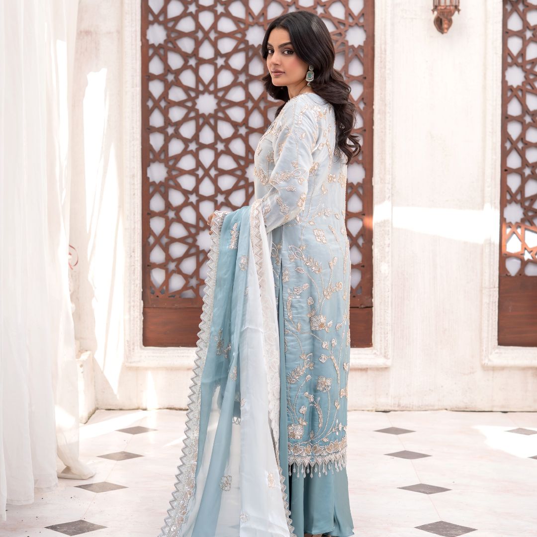 Zeenat: Silk Readymade 3-Piece