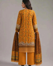 Pariza- Lawn Ready to Wear 3-Piece Suit - Queen Libas Pakistan