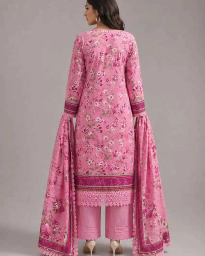 Zoya- Lawn Ready to Wear 3-Piece Suit - Queen Libas Pakistan
