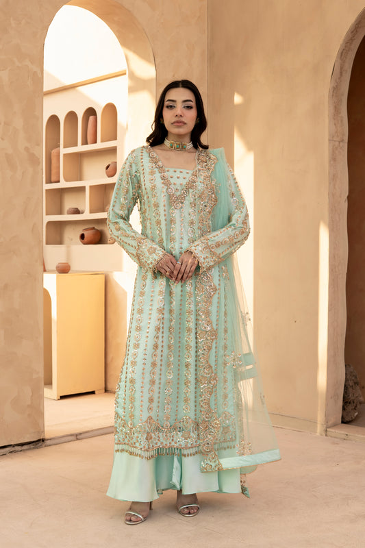 QL-PW2607-Premium Silk Readymade 3-Piece Suit