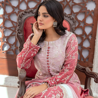 Jashan: Luxury Silk Readymade 3-Piece