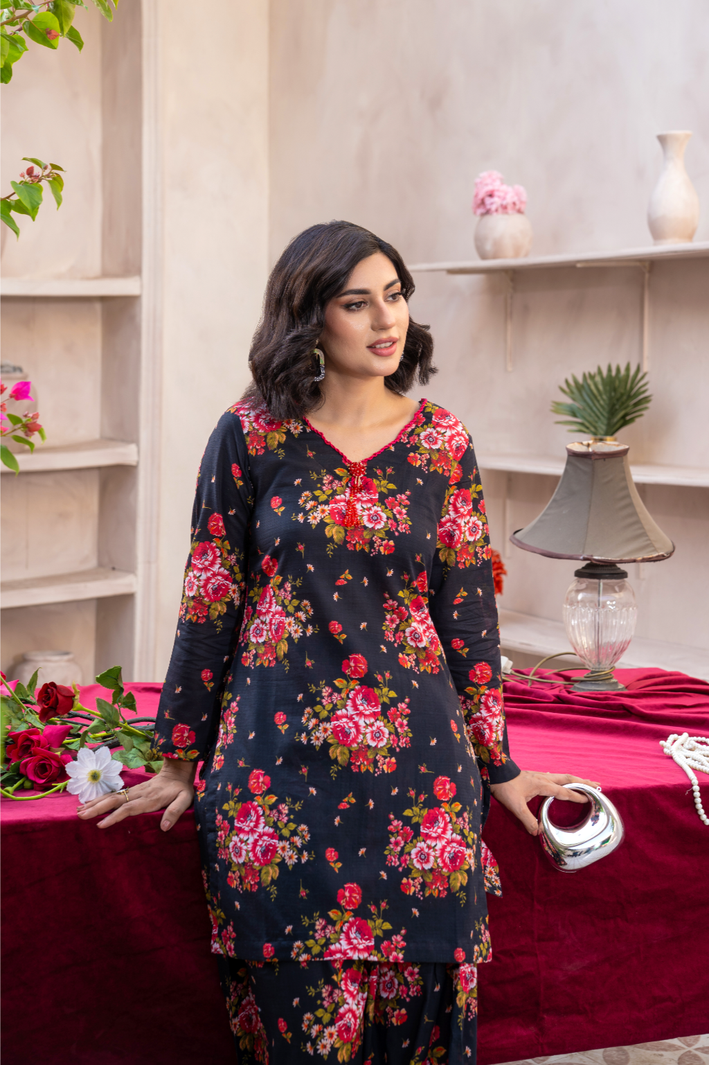 Rose Noir – Printed (2-Piece)