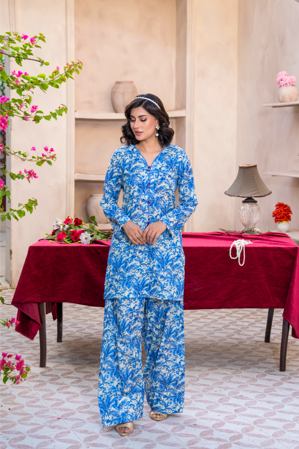 Sky Blossom – Printed (2-Piece)