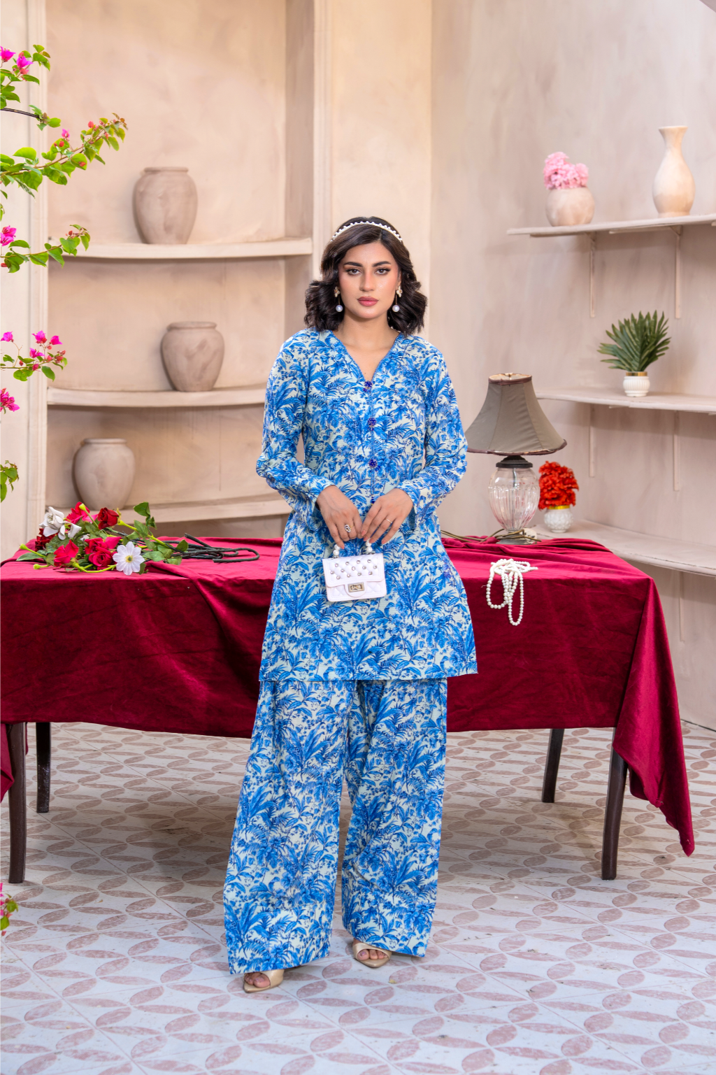Sky Blossom – Printed (2-Piece)