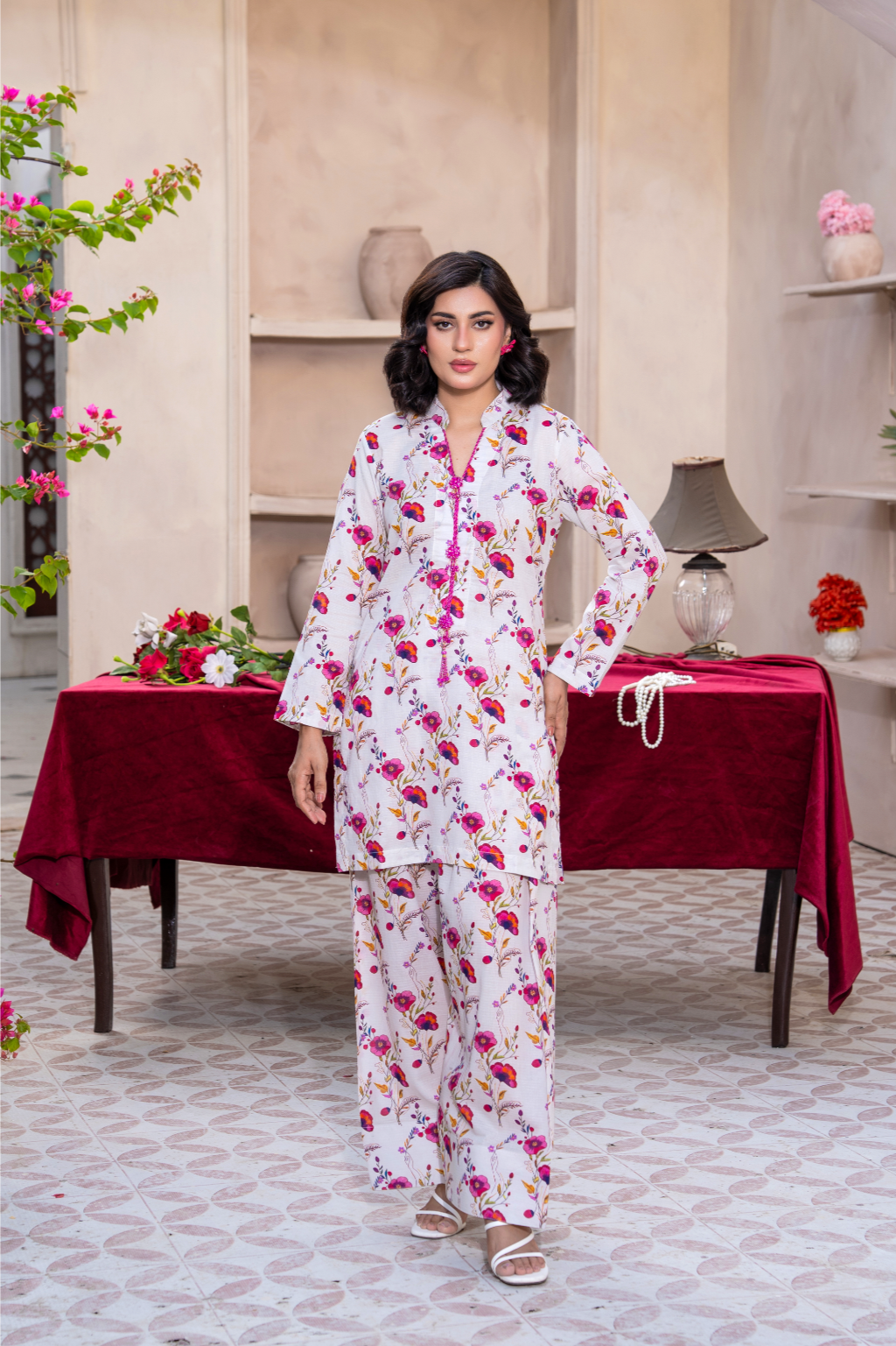 Pink Blossom – Printed  (2-Piece)