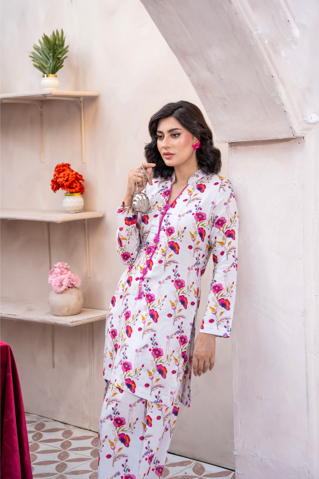 Pink Blossom – Printed  (2-Piece)
