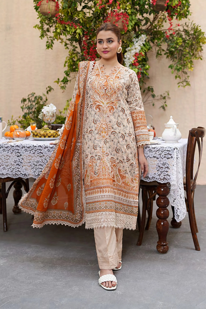 Sahar- Lawn Ready to Wear 3-Piece Suit