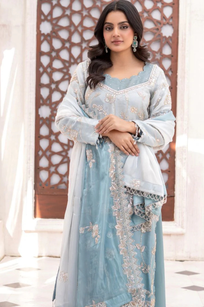 Zeenat: Silk Readymade 3-Piece